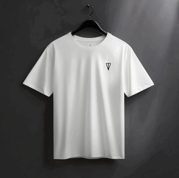 White T-logo: Burst - Image 2